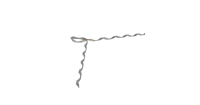 Зажим поддерживающий спиральный, диаметр кабеля 10 - 11 мм, 6 кН 